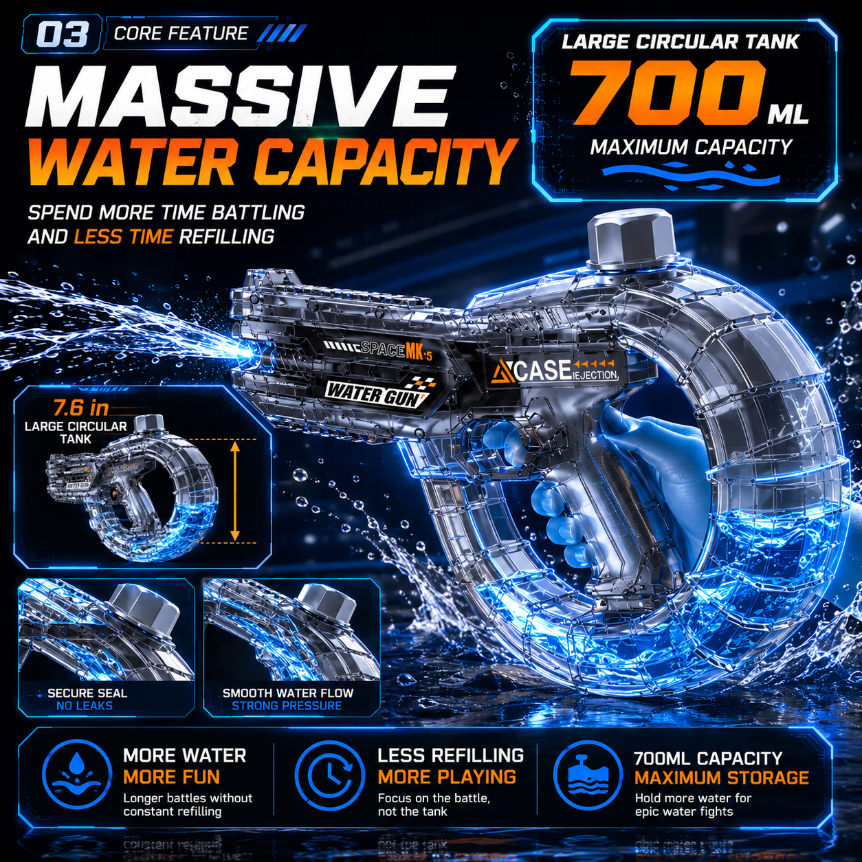 HydroRush Electric Water Blaster